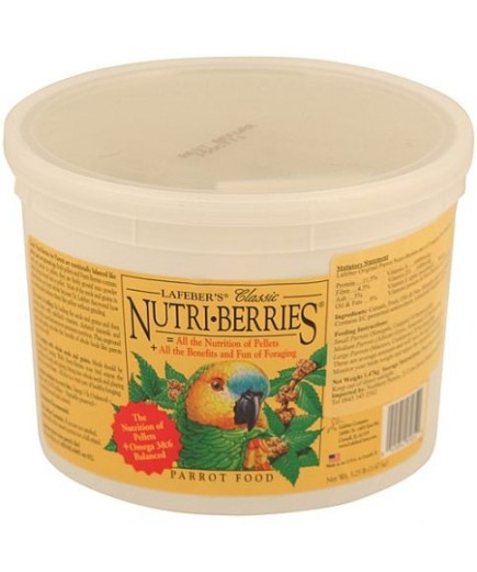 1.47kg Lafeber NutriBerries Original Complete Parrot Food